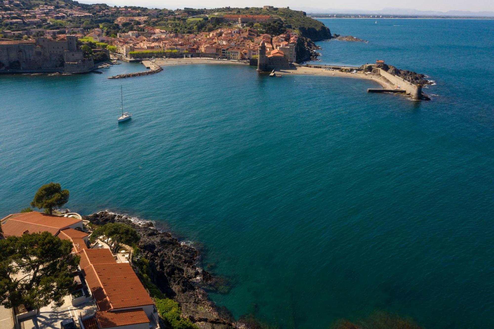 Les Roches Brunes Hotel Collioure Exterior foto