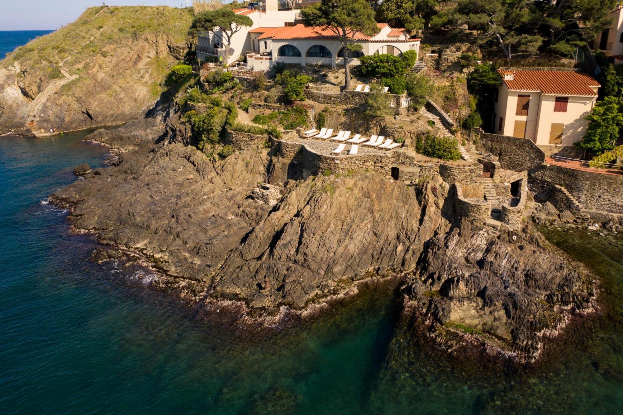 Les Roches Brunes Hotel Collioure Exterior foto